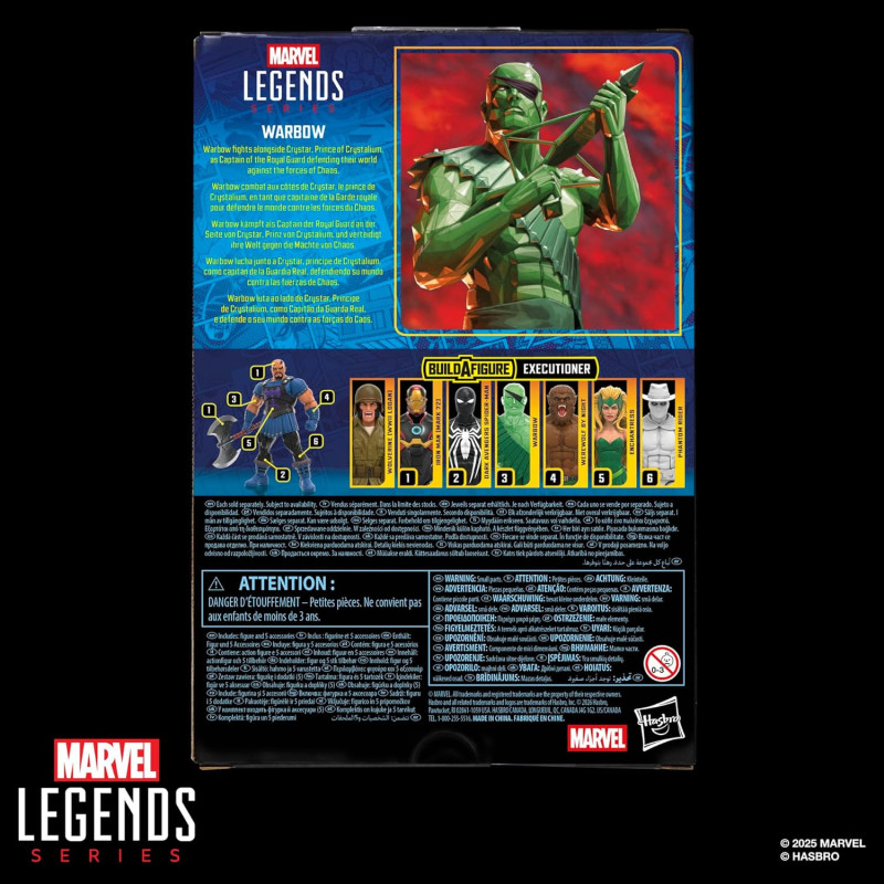 Marvel Legends – Figurine Warbow 15 cm – Hasbro