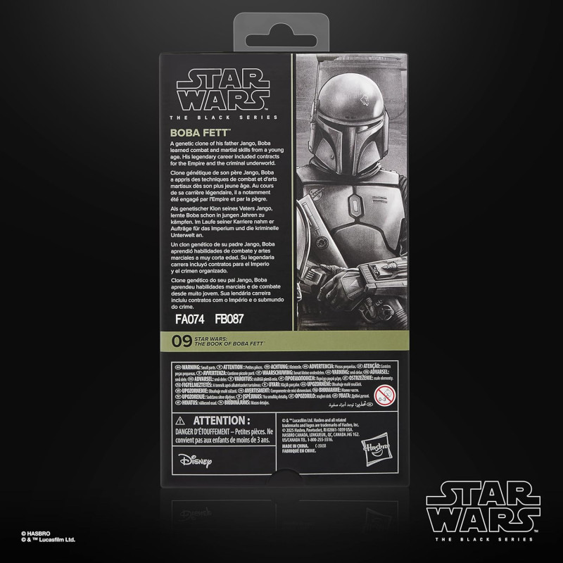 Star Wars Black Series – Figurine Boba Fett 15 cm – Hasbro