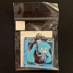 Hatsune Miku x Cinnamoroll - Porte-clé miroir Miku carré