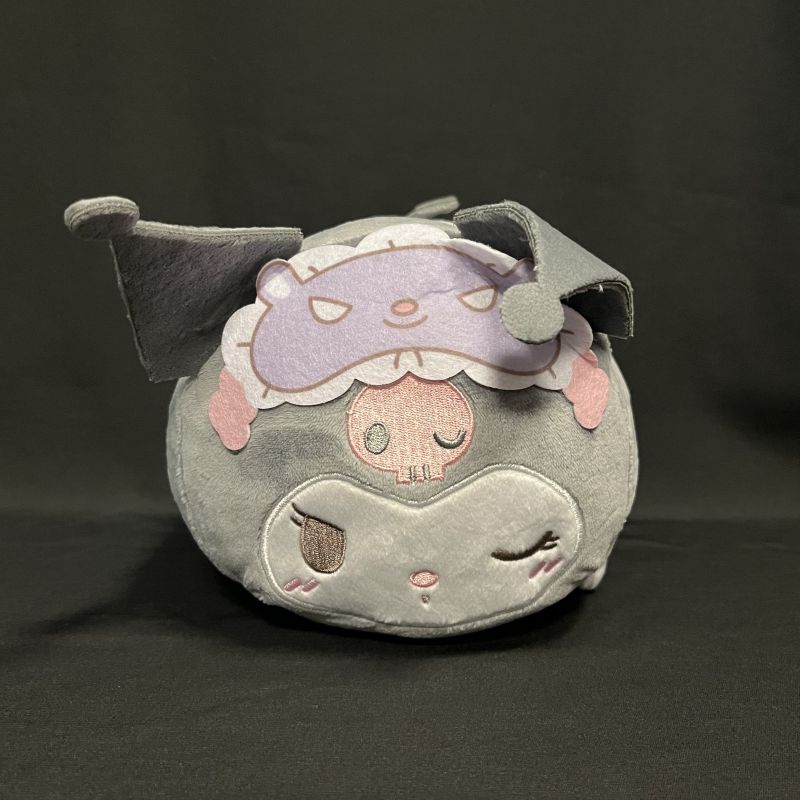 Sanrio - Peluche Potekoro Kuromi (Sleepy Ver.)