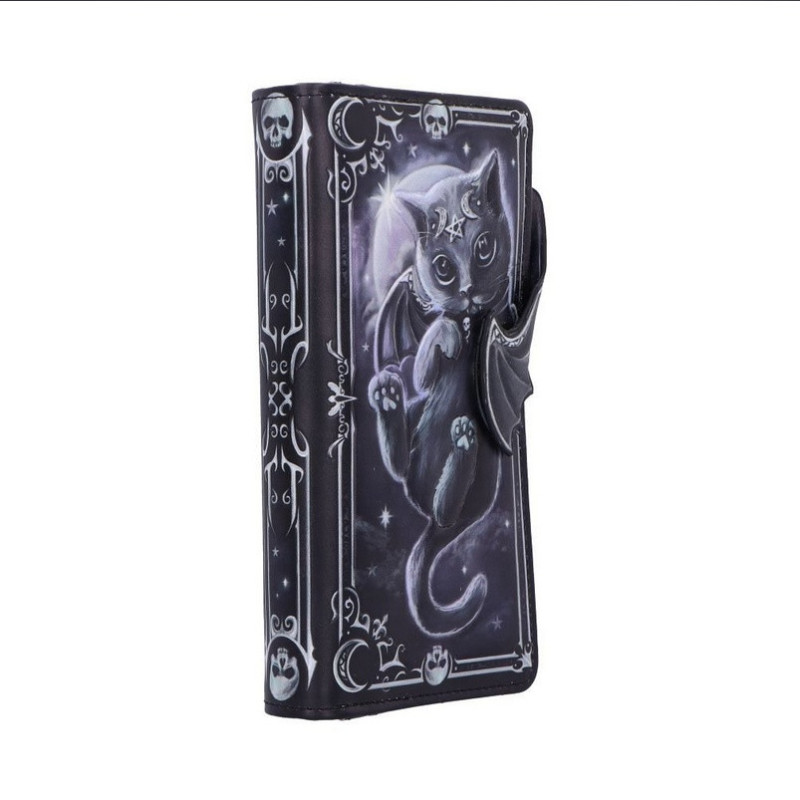 Moon of Malpuss – Portefeuille Embossé Nemesis Now 18,5 cm