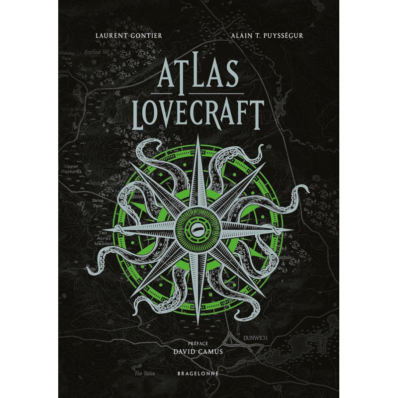 Atlas Lovecraft – Laurent Gontier – Guide géographique cartographique