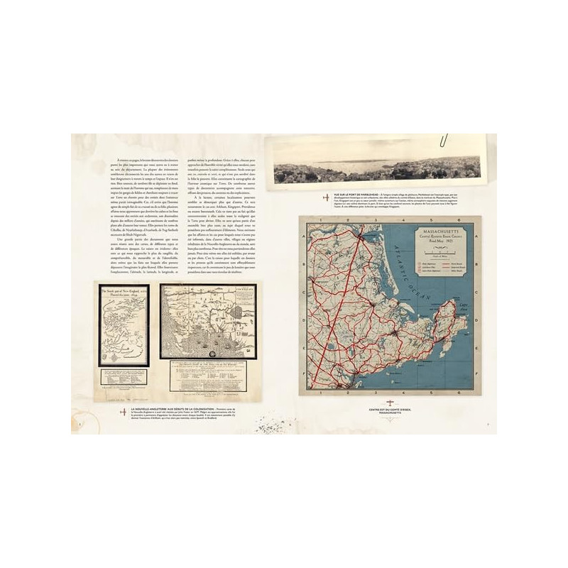 Atlas Lovecraft – Laurent Gontier – Guide géographique cartographique