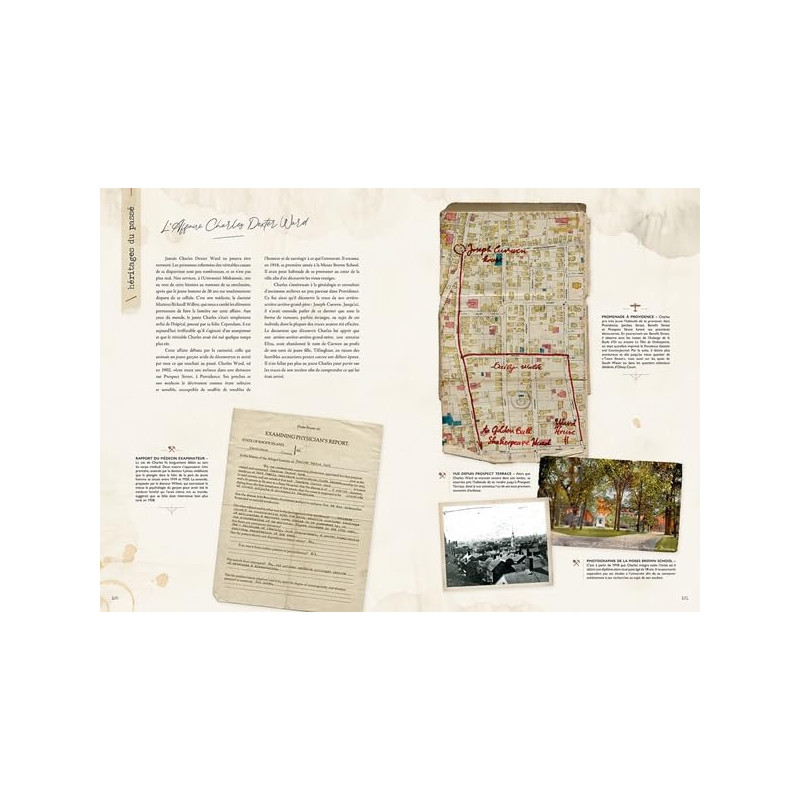 Atlas Lovecraft – Laurent Gontier – Guide géographique cartographique