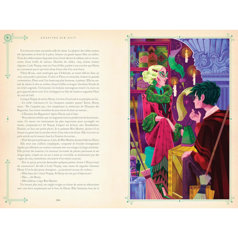 Harry Potter et la Coupe de Feu – Édition illustrée interactive