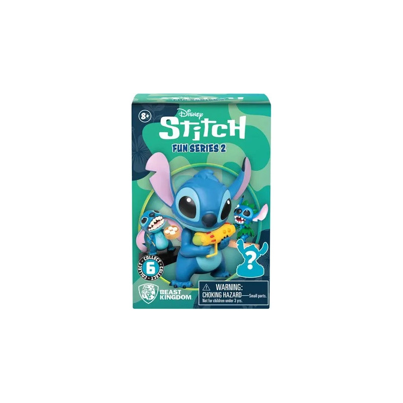 Yume Hero Box Fun Series – Figurine Mystère Stitch 8 cm – Disney