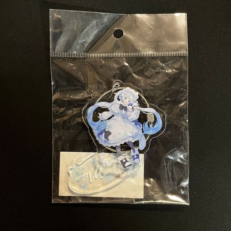 Vocaloid - Porte-clé strap double Hatsune Miku Snow