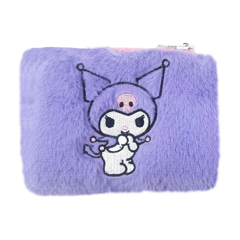 Sanrio - Porte-monnaie peluche Kuromi