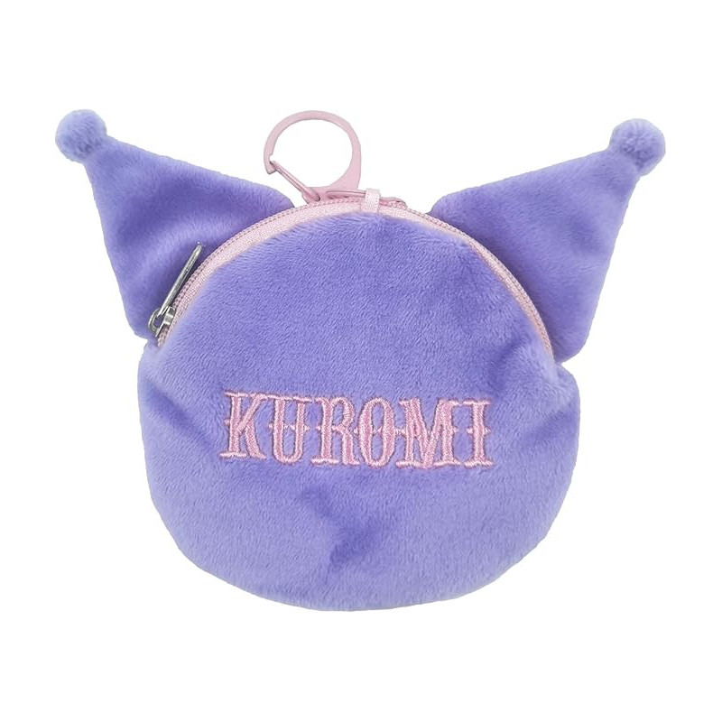 Sanrio - Mini porte-monnaie bag clip peluche Kuromi – Cyp Brands