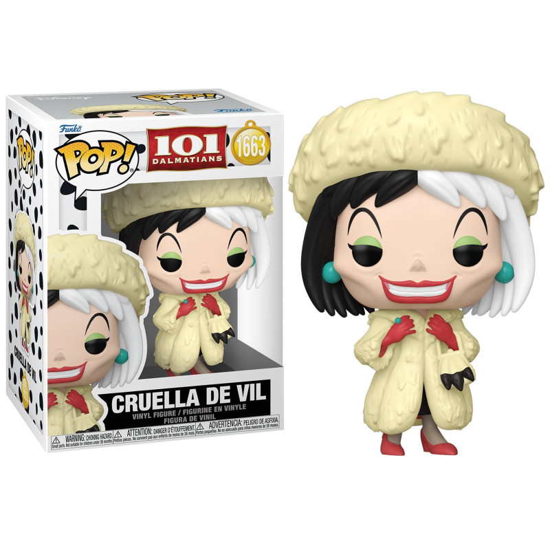 Disney : Les 101 Dalmatiens - Pop! - Cruella De Vil n°1663