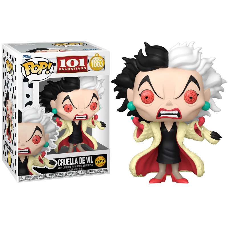 Disney : Les 101 Dalmatiens - Pop! - Cruella De Vil CHASE n°1663