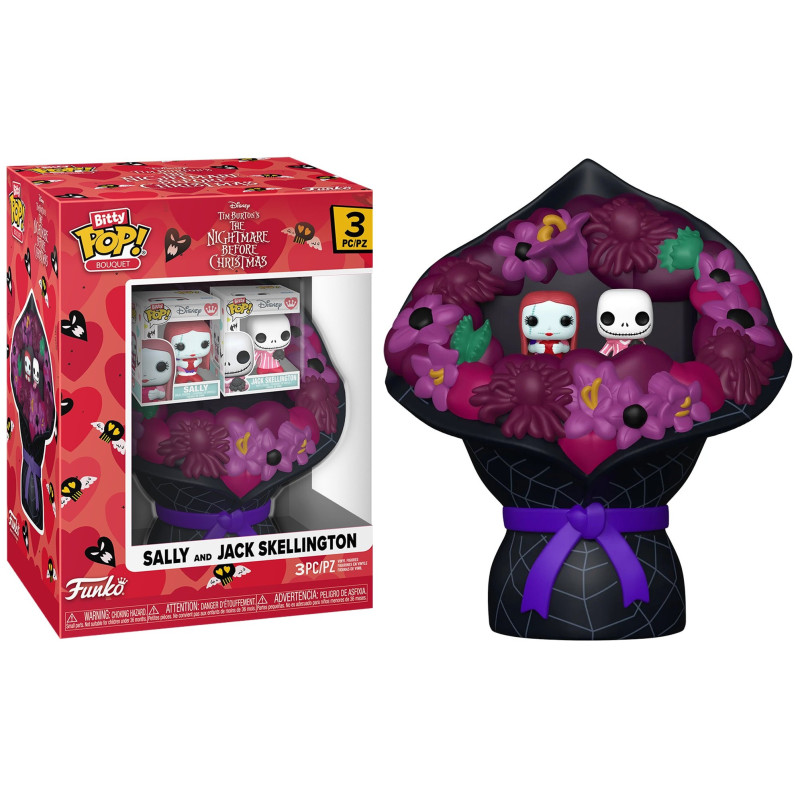 Nightmare Before Christmas - Bitty Pop! - Bouquet Jack & Sally