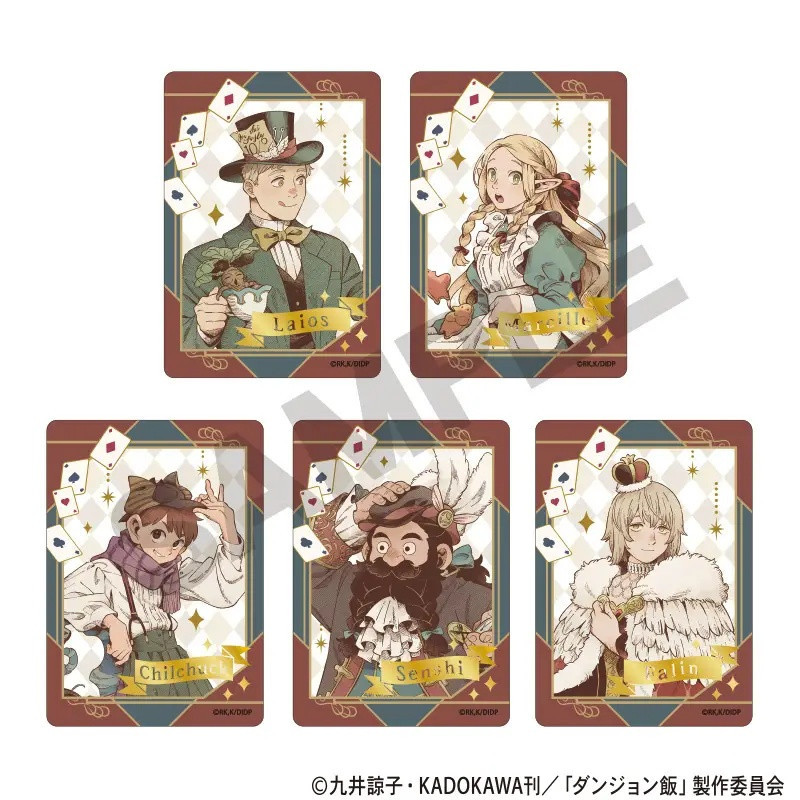 Delicious in Dungeon Trading Favoca – Cartes à échanger CRUX Japon