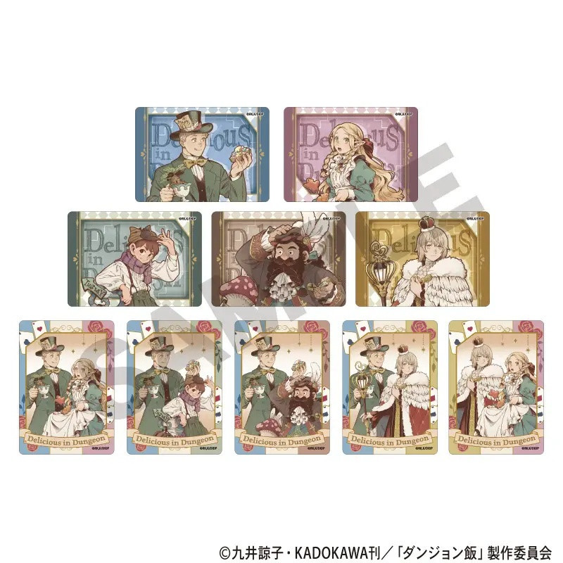 Delicious in Dungeon Trading Favoca – Cartes à échanger CRUX Japon