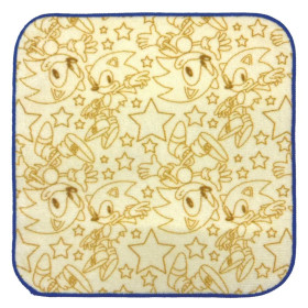 Sonic - Petite serviette motif 19 x 19 cm
