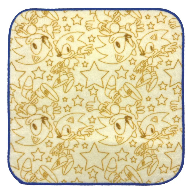 Sonic - Petite serviette motif 19 x 19 cm
