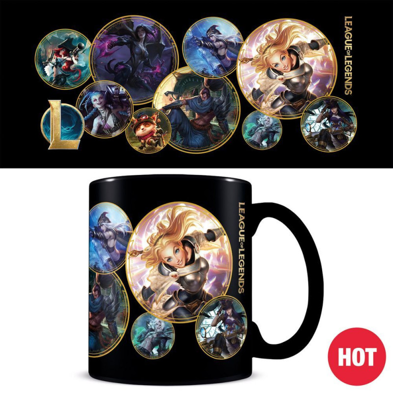 League of Legends – Mug Thermo-réactif 315 ml – Officiel