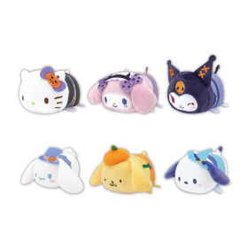 Sanrio - Peluche Potekoro Mascot Halloween 1 EXEMPLAIRE ALEATOIRE