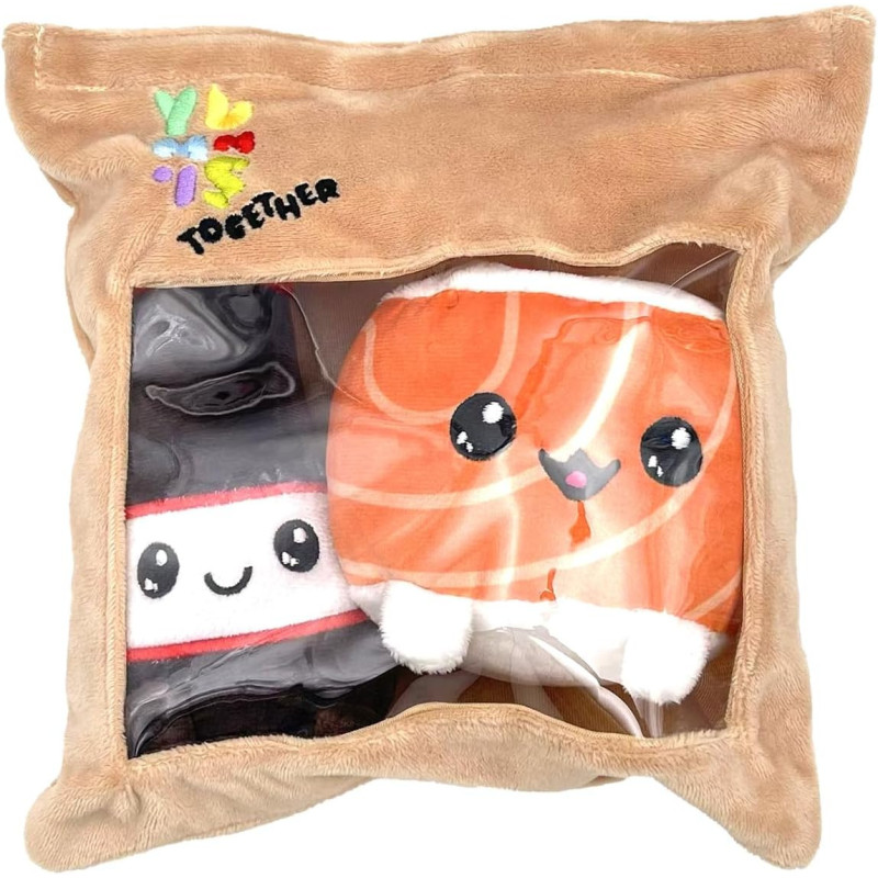 Joy Toy – Yummis Together Uramaki & SOYA – Lot de 2 peluches