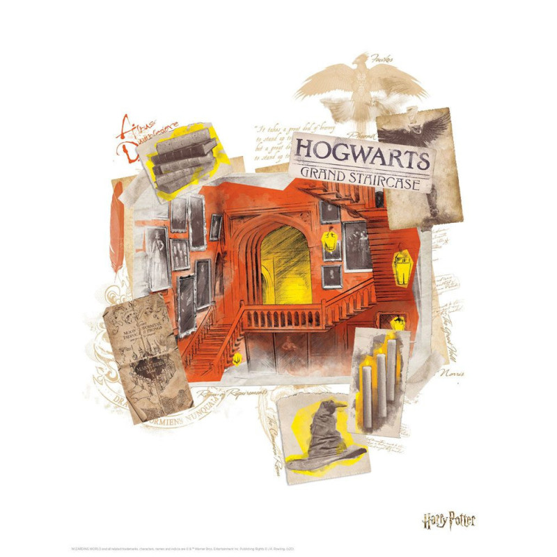 Harry Potter – Set de 10 lithographies – Fanattik