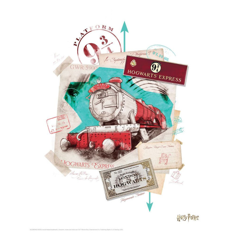 Harry Potter – Set de 10 lithographies – Fanattik