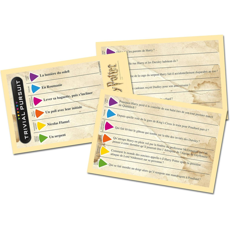 Trivial Pursuit Harry Potter vol.2 VF – Deck voyage 600 questions