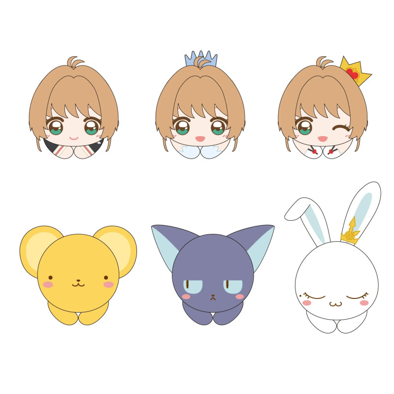 Cardcaptor Sakura - Peluche Hug Chara Mascot 1 EXEMPLAIRE ALEATOIRE