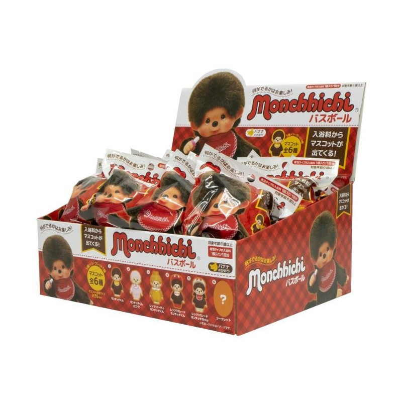 Monchhichi Kiki – Bombe de bain Mascotte Banane – Maruka