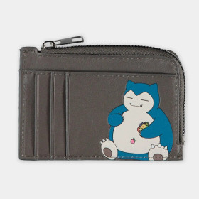 Pokémon - Porte-cartes Ronflex (gris)