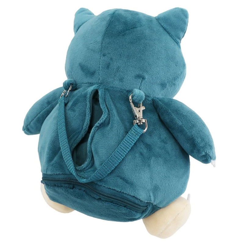 Petite peluche pochette mouchoirs Ronflex – Licence officielle Pokémon