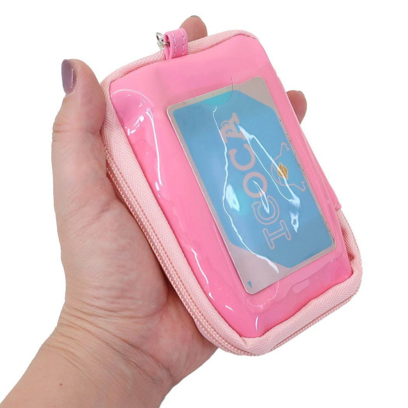 Porte-carte transparent – Licence officielle Nintendo Kirby