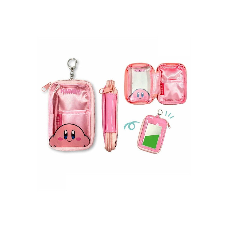 Porte-carte transparent – Licence officielle Nintendo Kirby