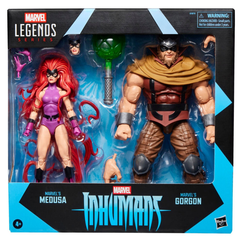 Marvel Legends - Inhumans - 2-Pack Figurines Medusa & Gorgon