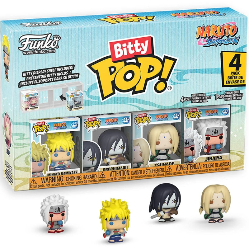 Naruto – Bitty POP! Naruto 4-Pack Series 2 Team 2 – Funko