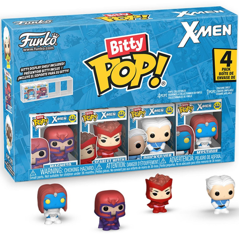Marvel : X-Men - Pop! Bitty - 4-Pack Magneto