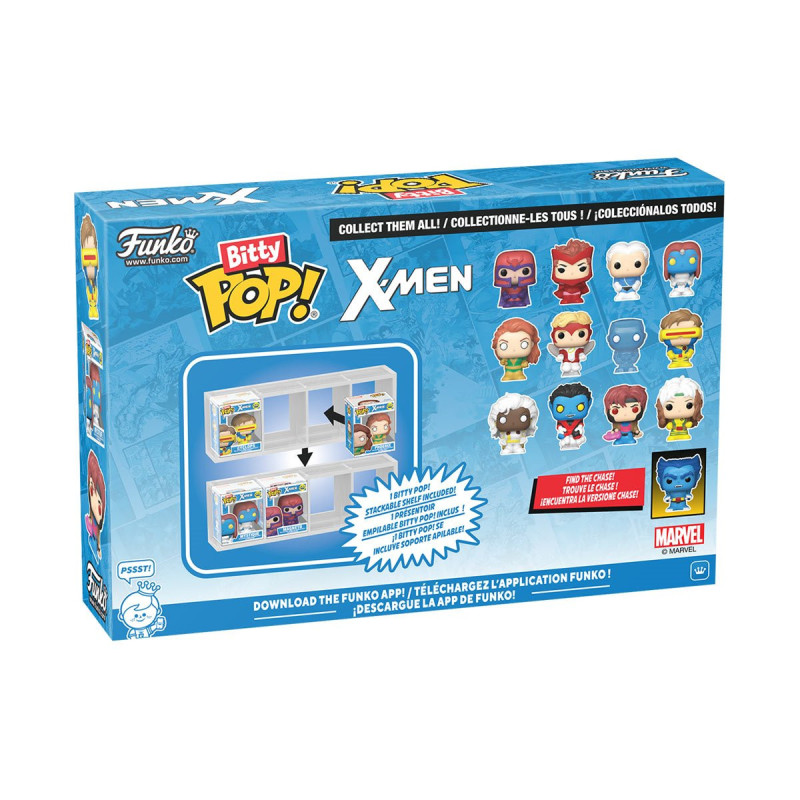 X-Men – Bitty POP! X-Men 4-Pack Series 1 Magneto – Funko