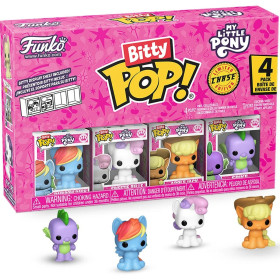 My Little Pony - Mon Petit Poney - Pop! Bitty - 4-Pack Rainbow Dash