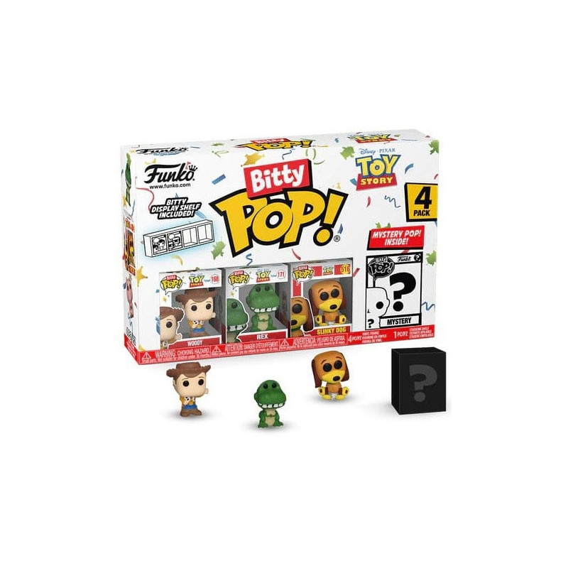 Disney / Pixar - Bitty Pop! - 4-Pack Toy Story Woody