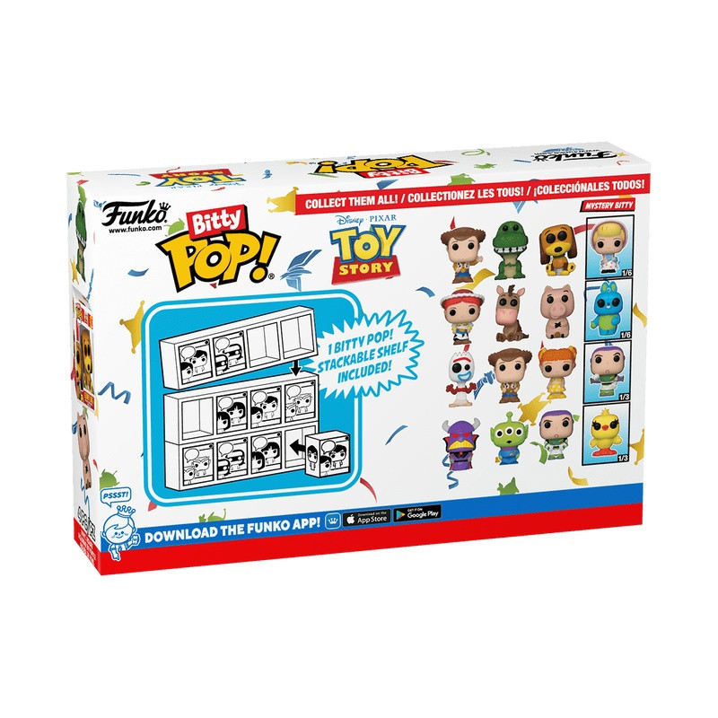 Bitty Pop! Toy Story 4-Pack Series 3 – Disney Pixar