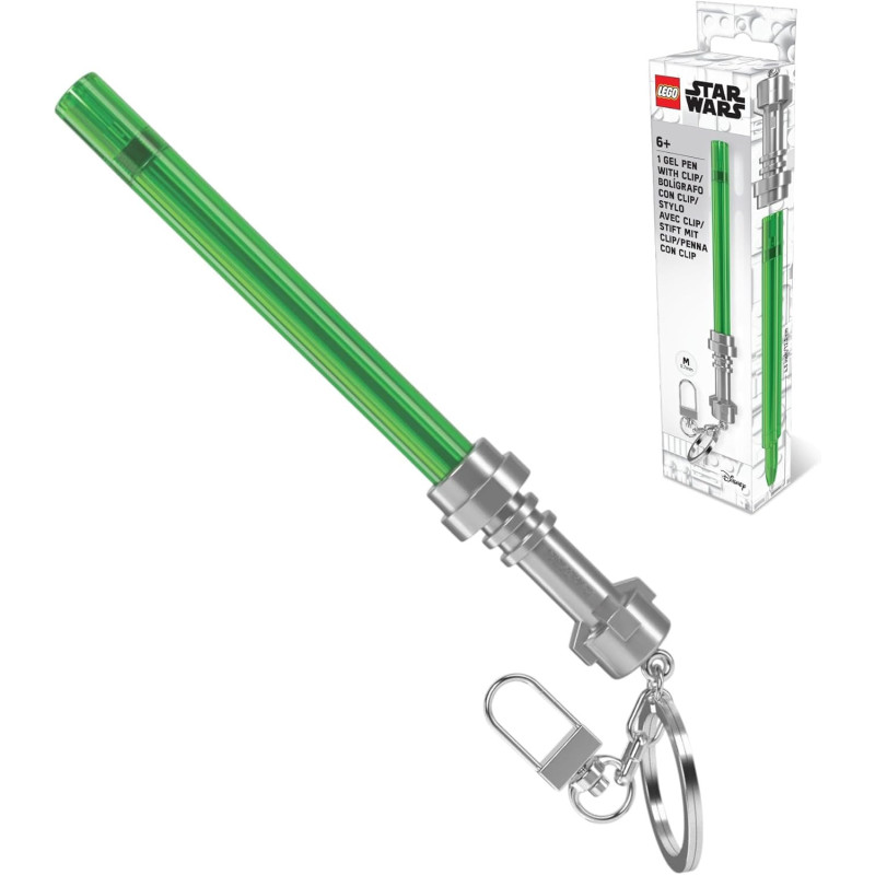 Star Wars - Porte-clé stylo bille Lego (vert)