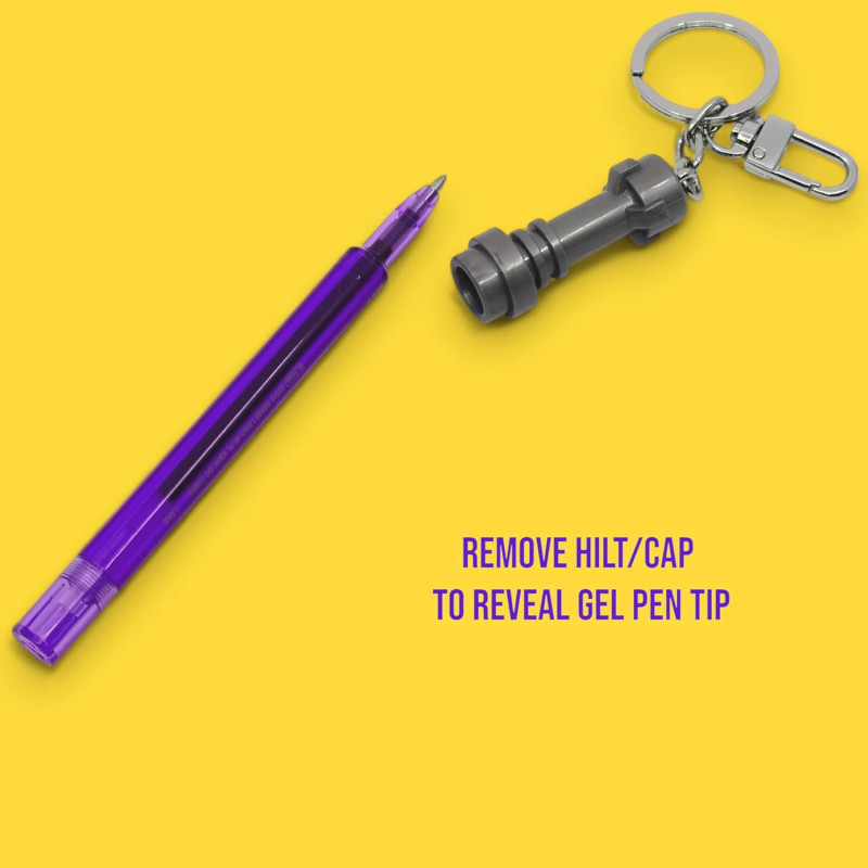 LEGO Star Wars – Porte-clé stylo bille à encre gel violet – Joy Toy