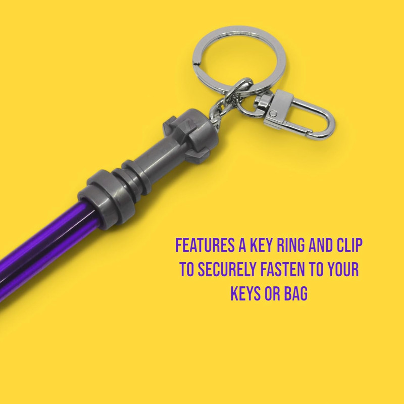 LEGO Star Wars – Porte-clé stylo bille à encre gel violet – Joy Toy