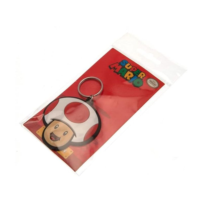 Super Mario - porte-clé PVC Toad