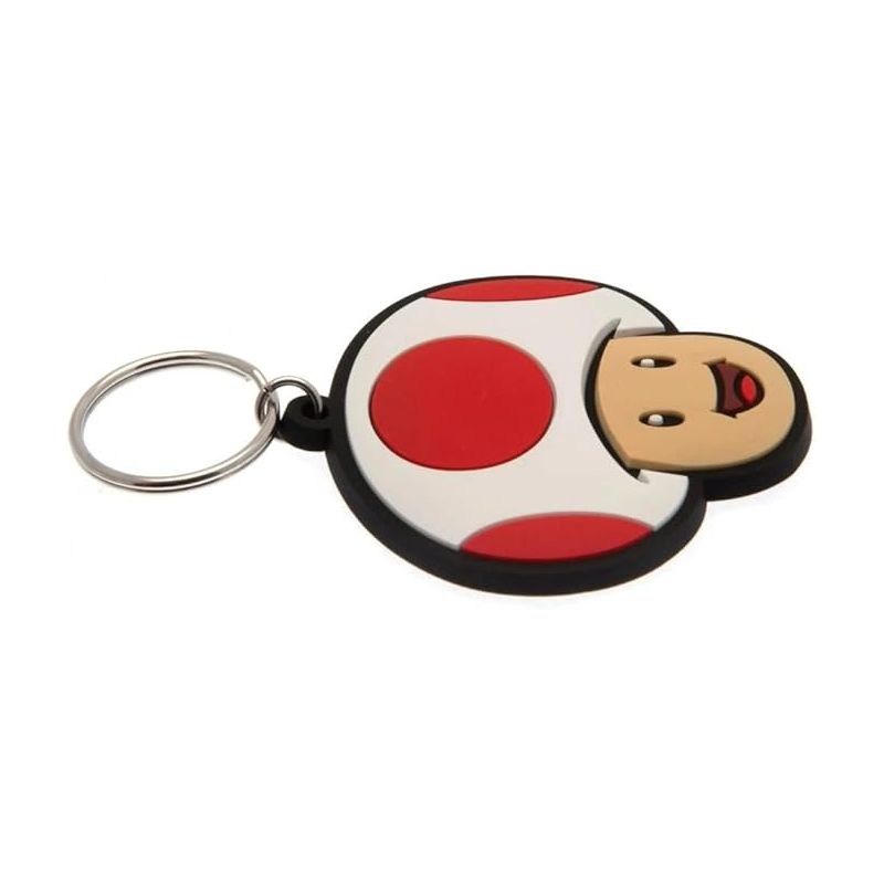 Super Mario - porte-clé PVC Toad