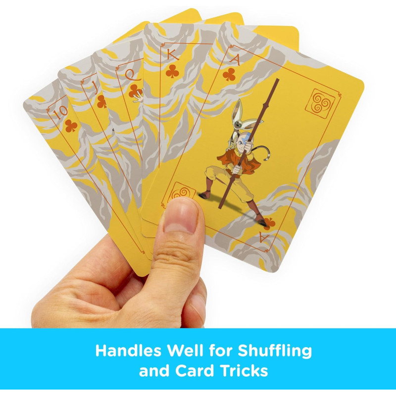 Avatar – Jeu de 54 Cartes à Jouer Officiel – Dernier Maître de l'Air