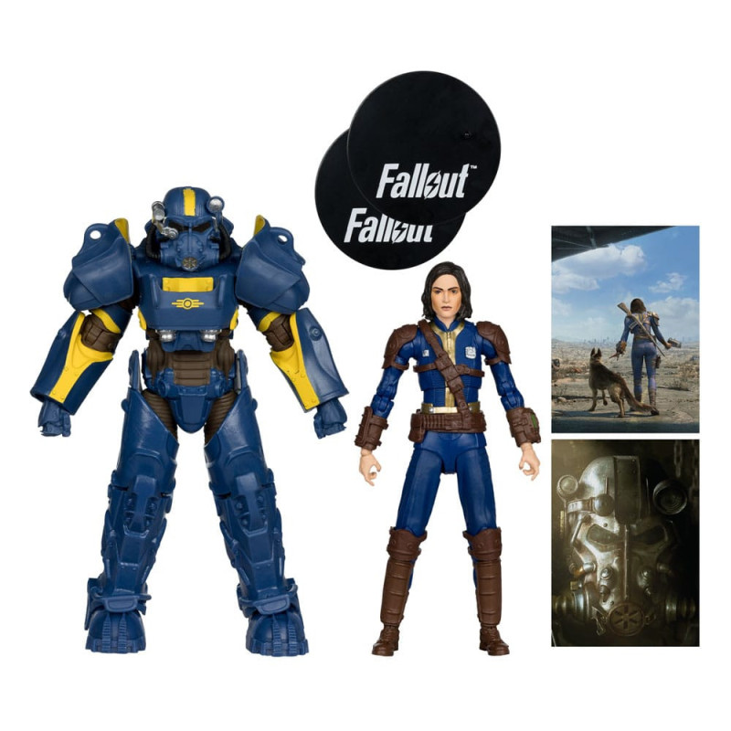Fallout New Vegas – T-60 Vault Tec & Sole Survivor 2-Pack – McFarlane
