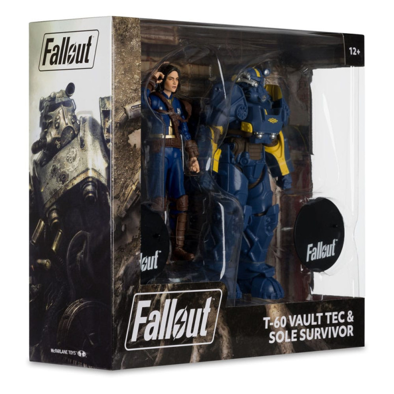 Fallout New Vegas – T-60 Vault Tec & Sole Survivor 2-Pack – McFarlane