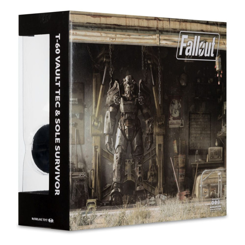 Fallout New Vegas – T-60 Vault Tec & Sole Survivor 2-Pack – McFarlane