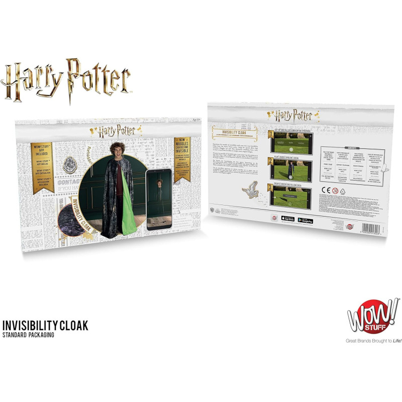 Harry Potter – Cape d’Invisibilité Officielle – Wow Stuff