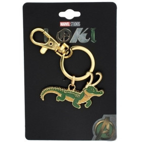 Marvel Studios : Loki - Porte-clé métal Alligator Loki